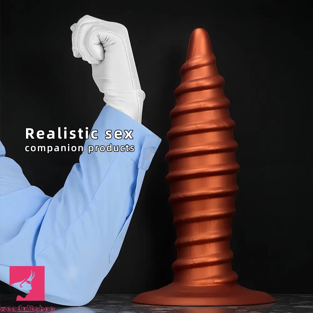 10.23in 12.2in 14.17in Extra Large Long Silicone Tip Anal Plug Penis Dildo