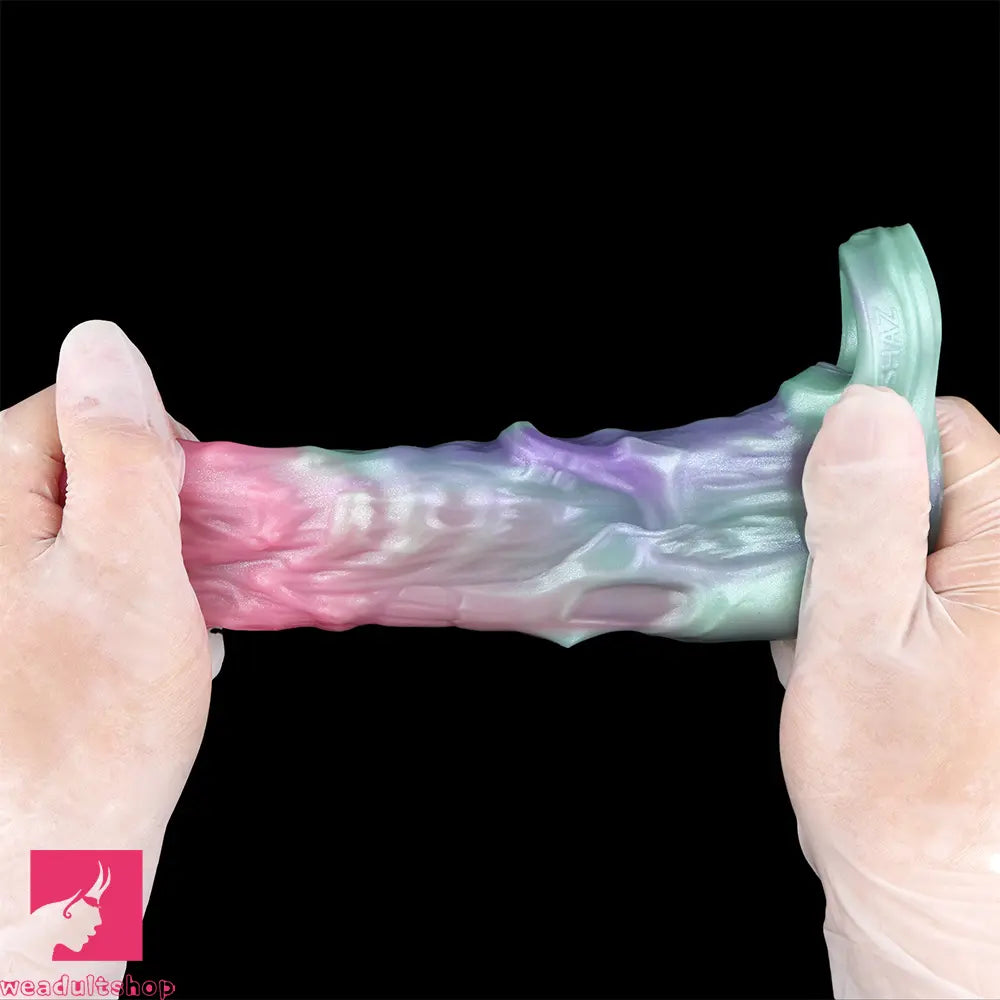 4.68in Crimson Sprout SHAZ-3015 Fantasy Hollow Dildo Sleeve Extension