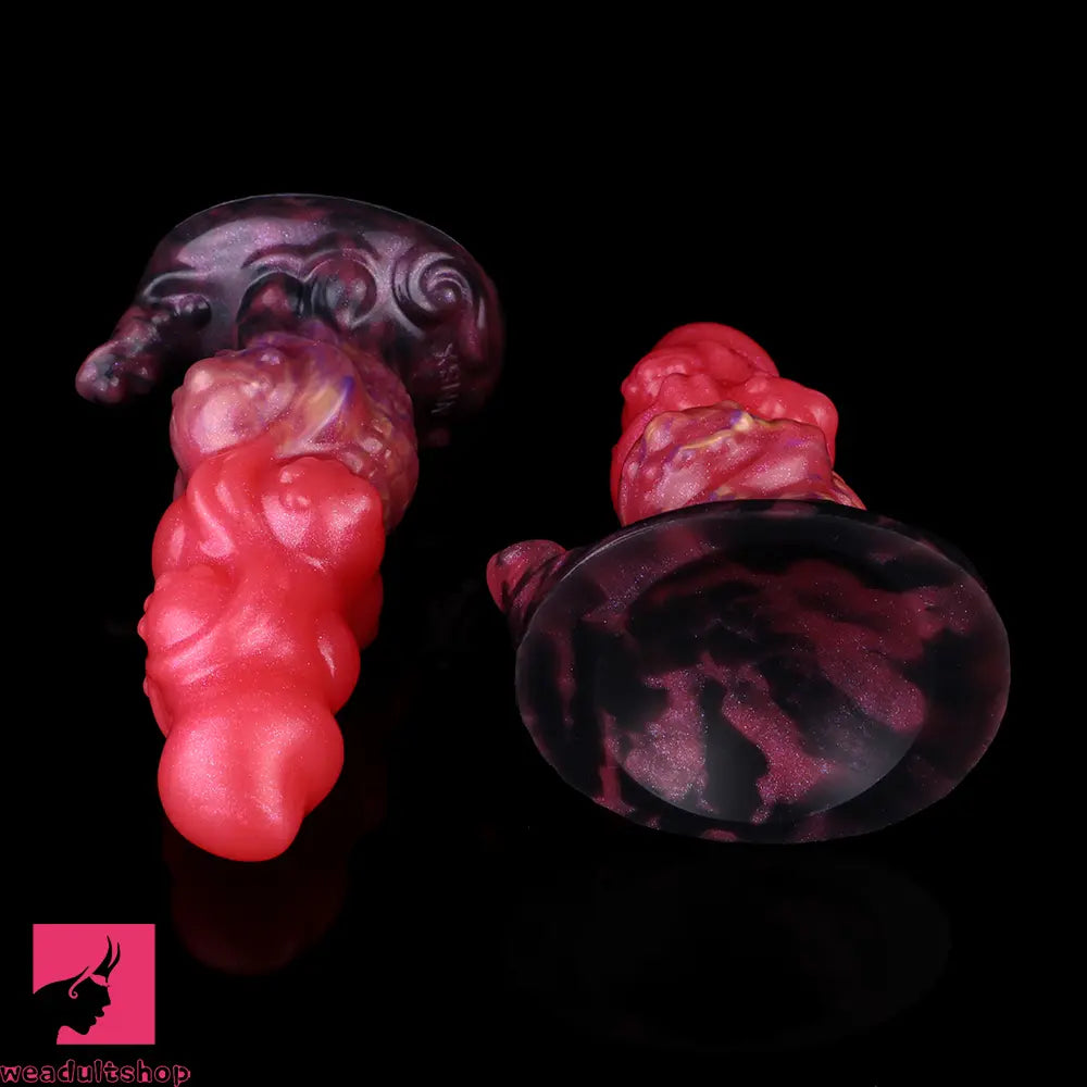 5.91in Fantasy Silicone Soft Odd Dildo Durable Construction Cock Sex