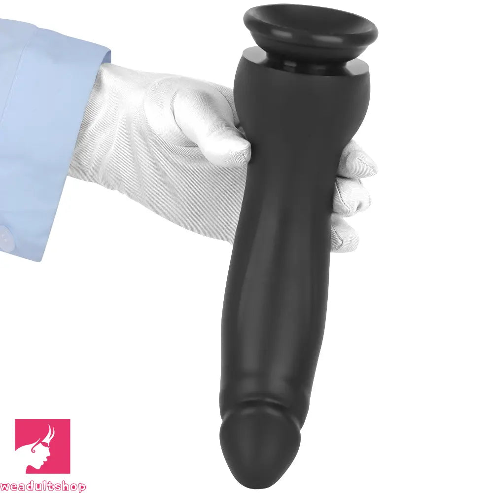 9.44in Manual Thick Upturned Silicone Soft Big Dildo For Anal Vaginal Cock