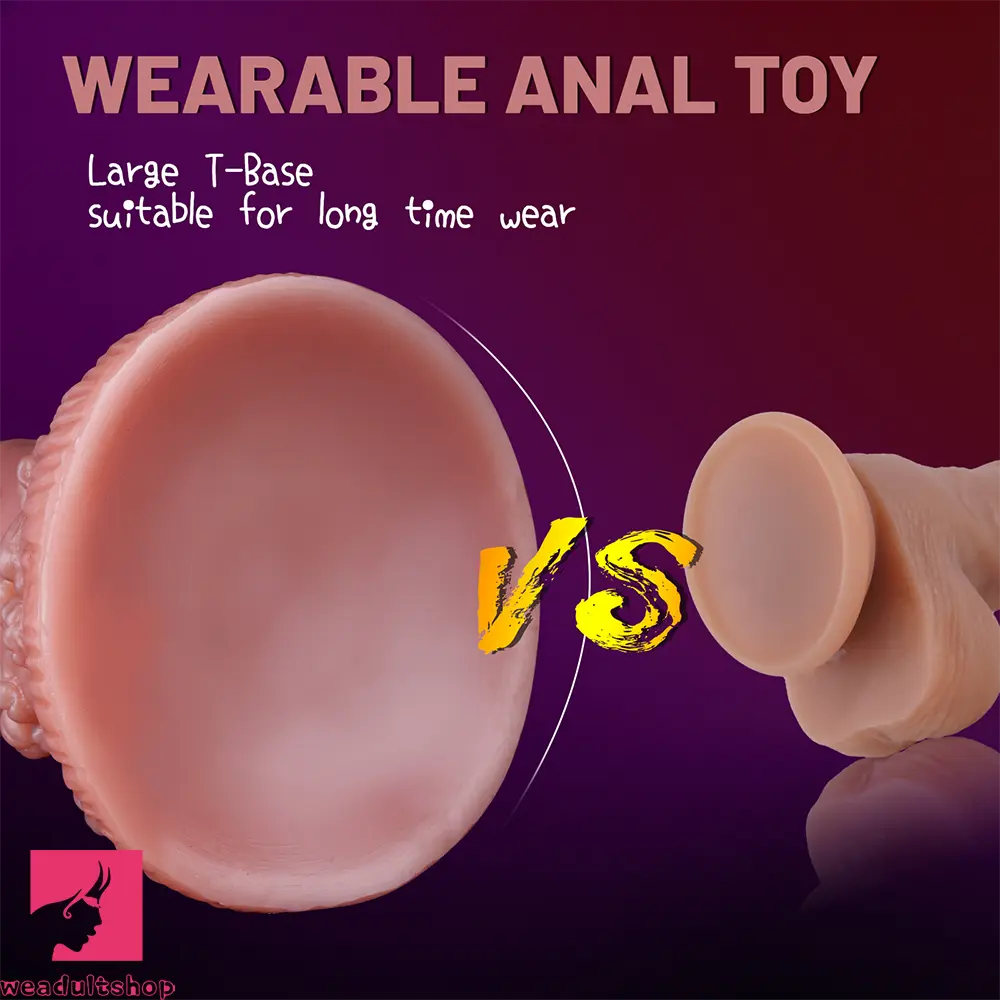 7.68in Liquid Silicone Soft Fantasy Odd Dildo For Women Vaginal Cock