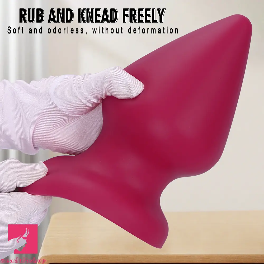 2.87in 3.66in 4.33in 5.51in 6.29in 7.28in Conical Round Pointed Anal Plug Dildo