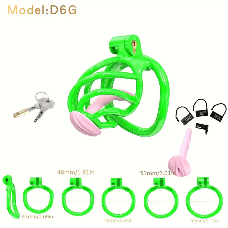 Chastity Cage Plastic Utheral Lock Cobra CB Chastity Lock For Single Parties