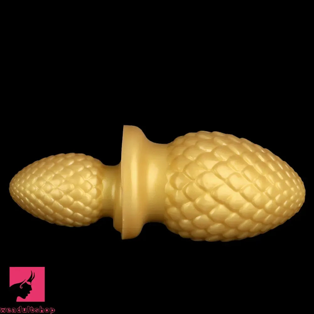3.93in 5.9in Newbie Anal Cock Masturbator Silicone Soft Butt Plug Dildo