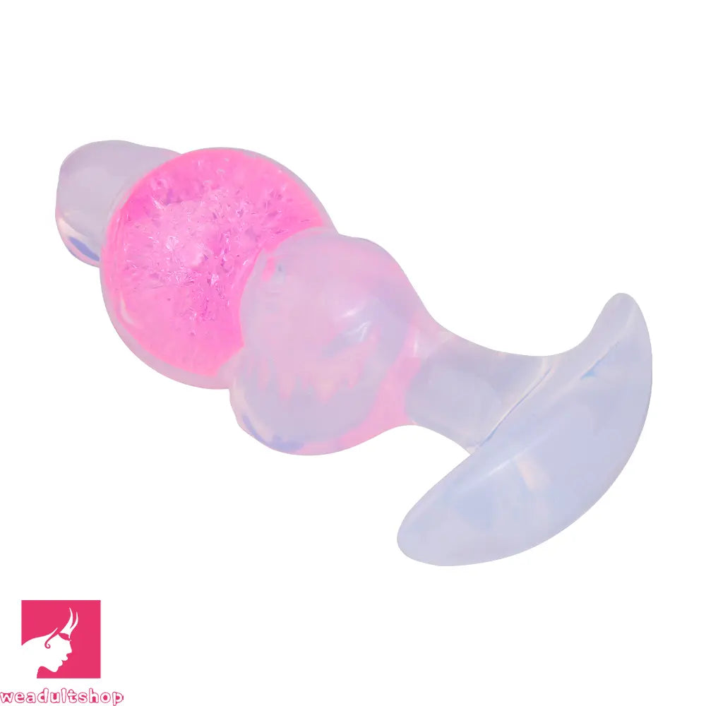 4.92in Silicone Anal Plug Dildo Realistic Design Masturbation Aid Toy