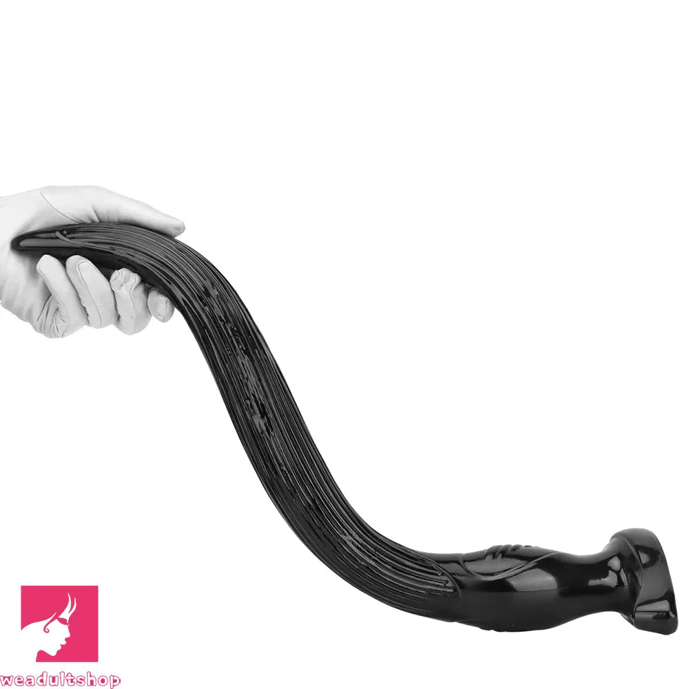 12.2in 16.14in 20.07in Black Super Long Large Out Anal Plug Cock Dildo