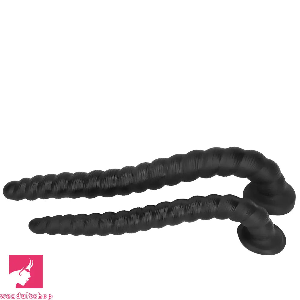 20.47in 26.37in Liquid Silicone Super Long Large Butt Plug Dildo For Sex