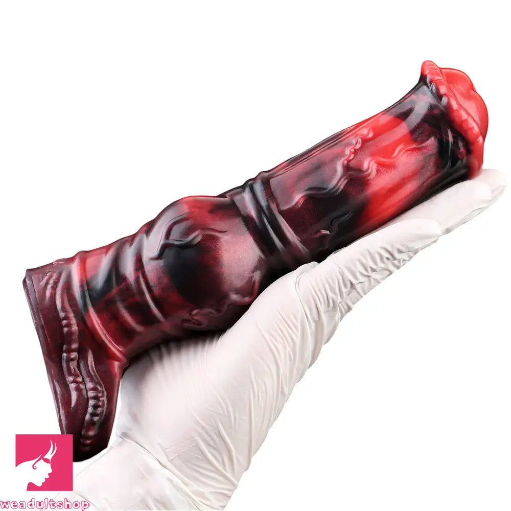 6.18in 7.01in 7.95in Horse Knot Animal Soft Dildo Sleeve Penis Extender