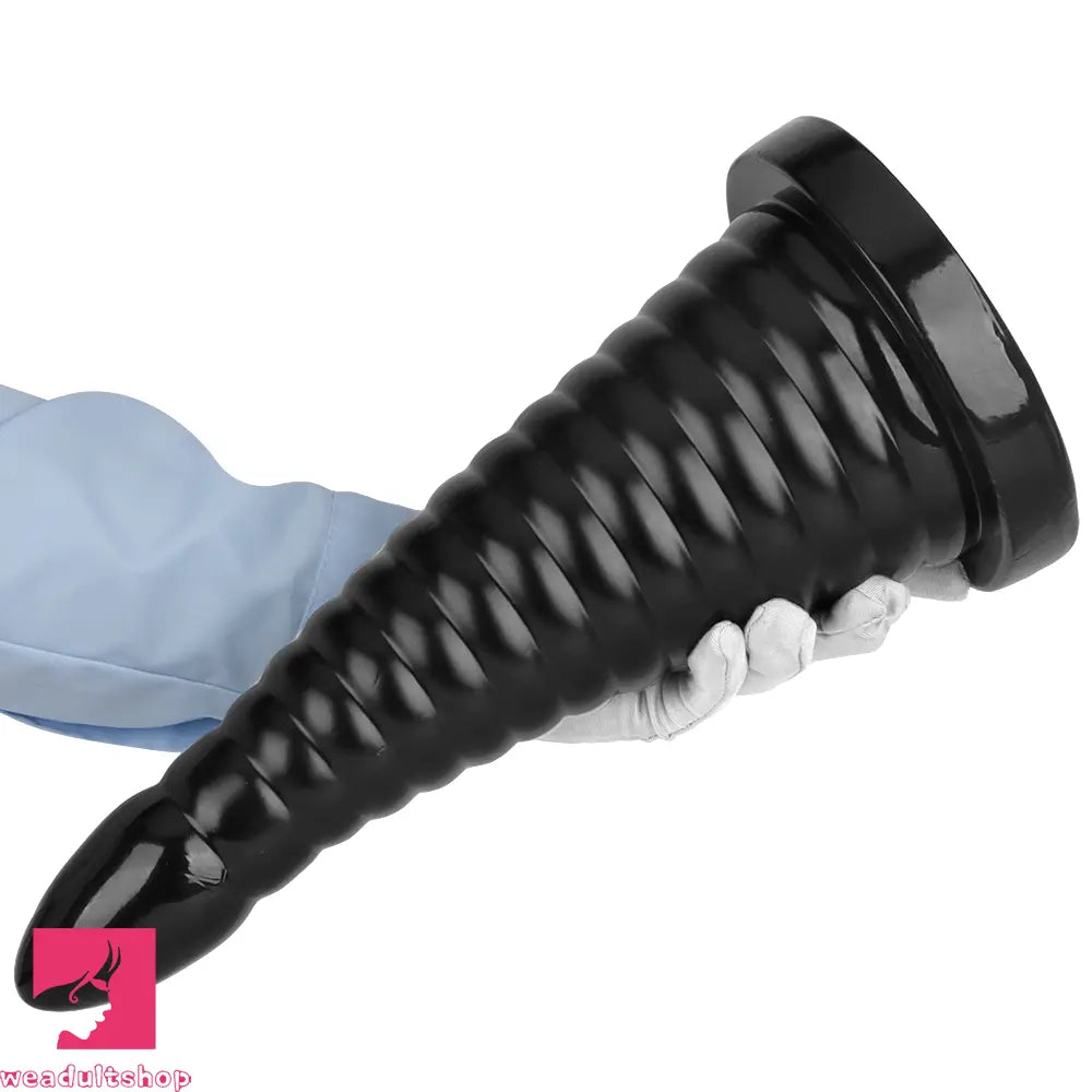 10.23in 14.56in Large Thread PVC Pagoda Thick Large Anal Plug Cock Dildo