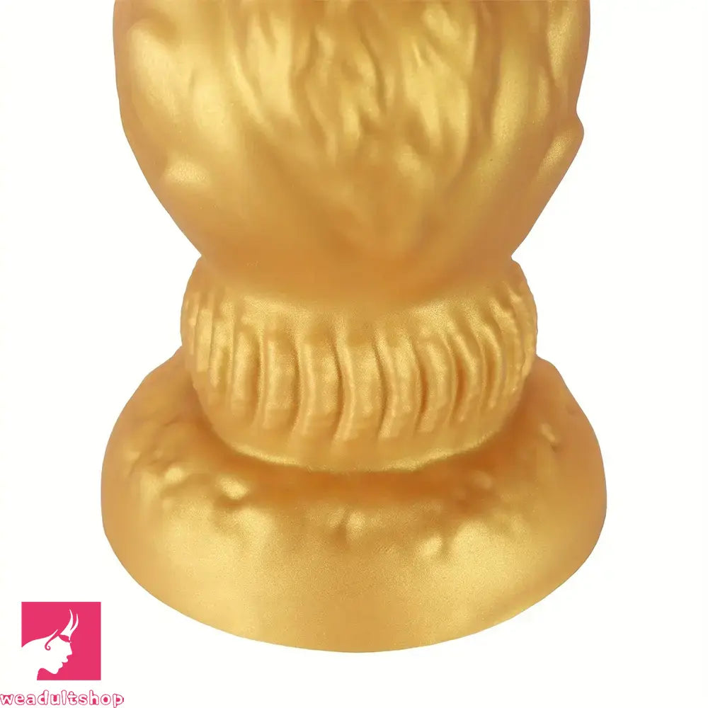 7.87in 9.05in 10.23in 11.41in Golden Gourd Sharp Pointed Large Fat Dildo