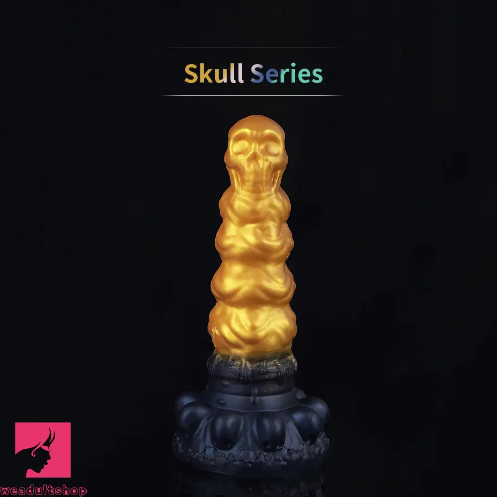 7.09in 9.06in Liquid Silicone Strange Backyard Soft Fantasy Anal Dildo