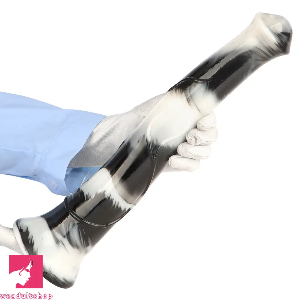 16.14in Huge Long Thick PVC Cock Dildo Gspot Massage Thick Animal Cock