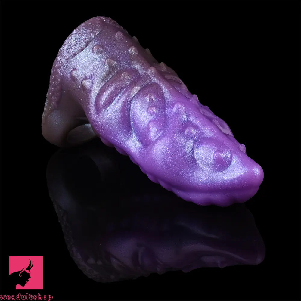 6.14in Tentacle Fantasy Hollow Silicone Dildo Sleeve For Cock Enlargement