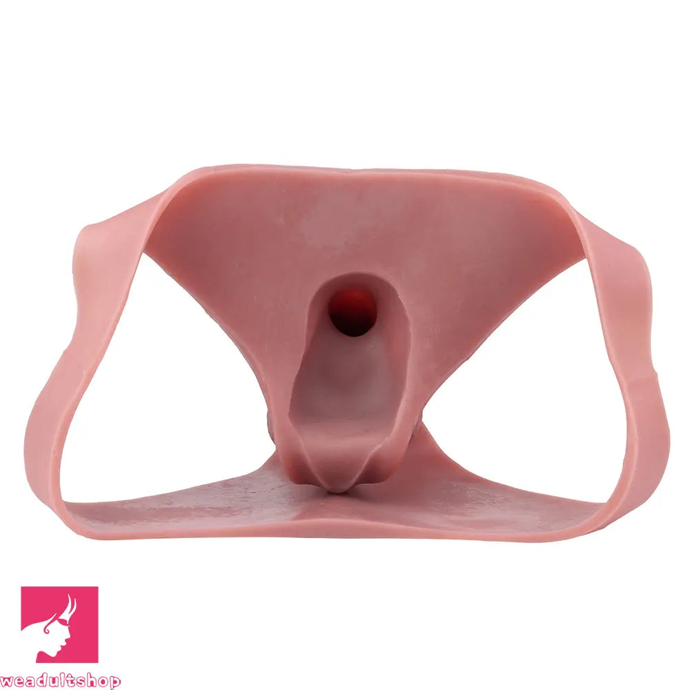 8.07in Silicone Big Strapon Hollow Dildo With Glans Penis For Big Sex Toy