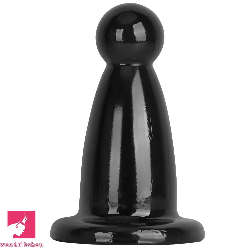 5.7in 7.87in Black PVC Thick Butt Plug Dildo For Women Sexual Adult Cock