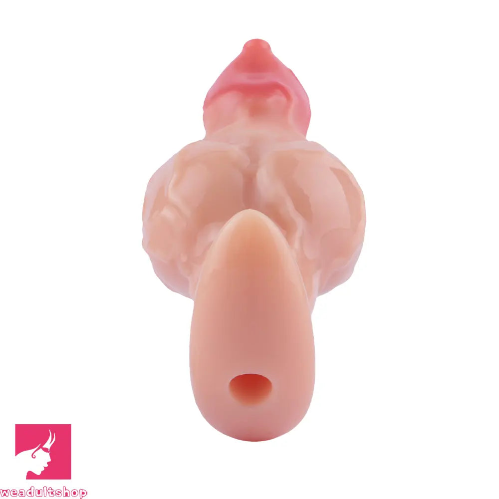 4.48in Fox Tail Wear Anchor Fantasy Dildo Butt Plug For BDSM Role Sex