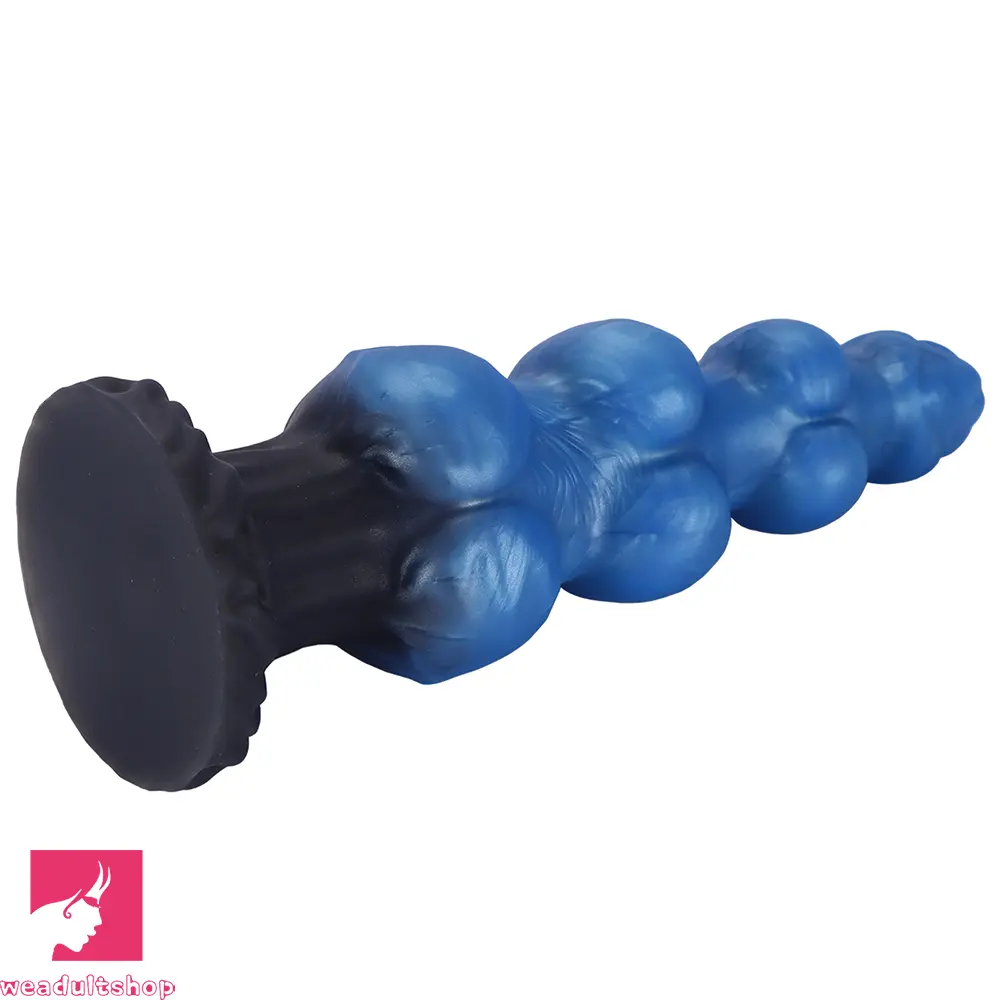 7.48in 8.66in 10.43in Knot Silicone Fantasy Animal Dildo G spot Anal Dilator