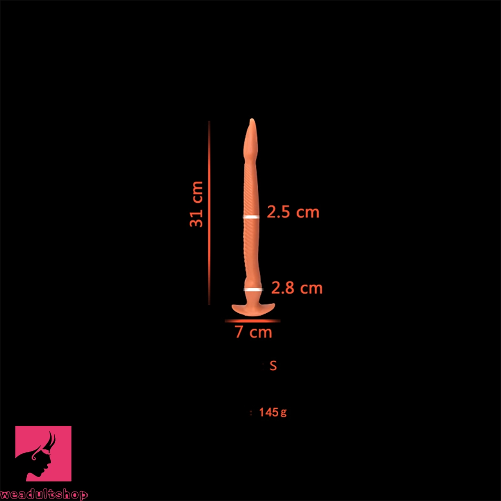 12.2in 15.94in 20.87in Snake Long Huge Animal Luminous Dildo For Prostate