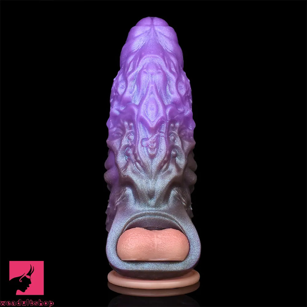 5.98in Dragon Beast Creature Fantasy Hollow Dildo Cock Odd Sleeve