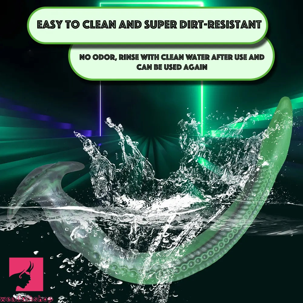 12.2in 15.94in 20.87in Super Long Big Clit Tentacle Silicone Butt Plug Dildo