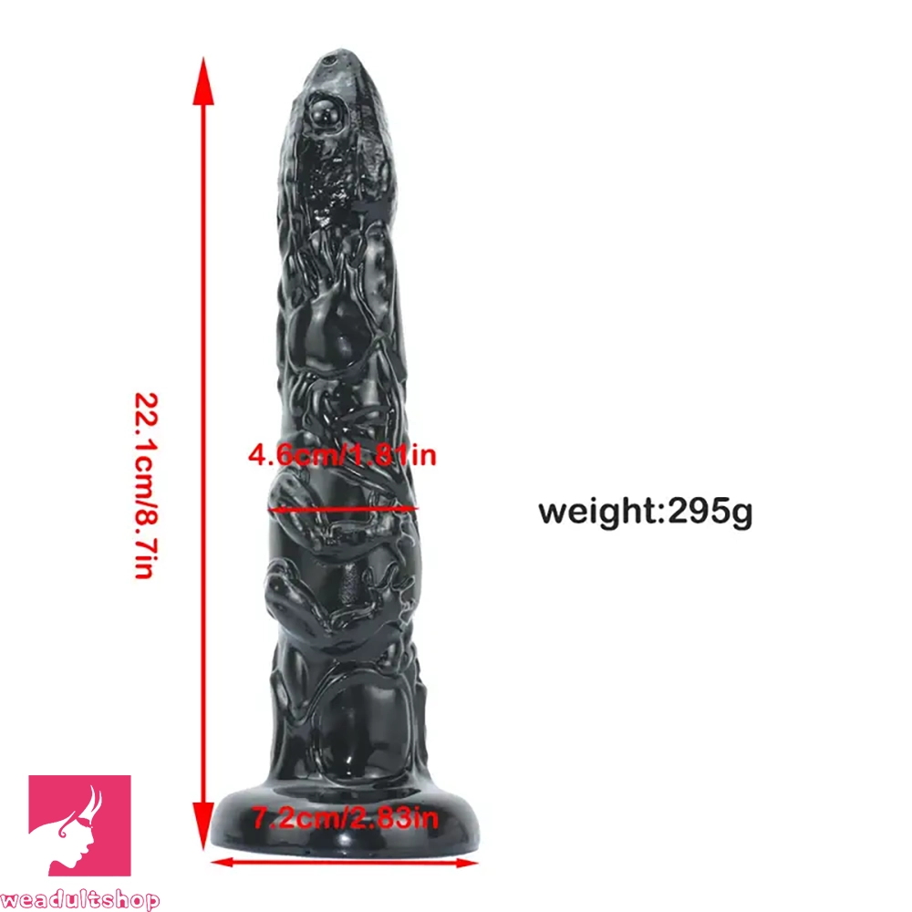8.7in Alien Simulation Mediohead Alternative Female Punishment Clit Dildo