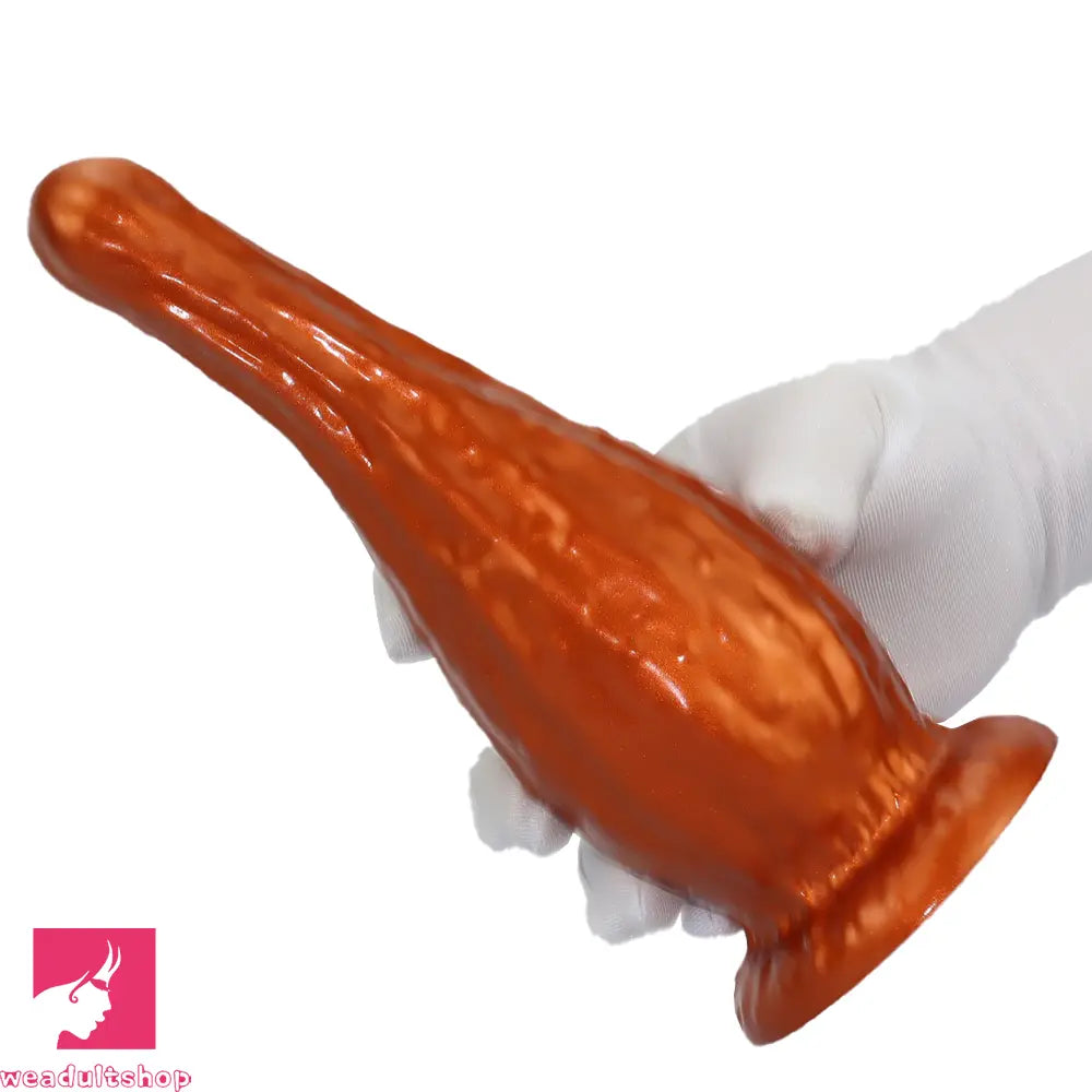 5.31in 7.08in 9.05in Fantasy Silicone Dildo Vase Shape With Suction Cup
