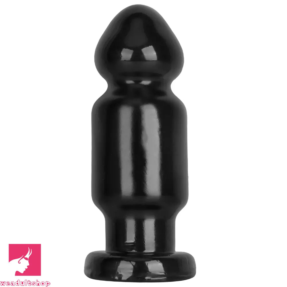 7.87in 11.22in Big Black Large PVC Anal Plug Dildo For Anal Expansion Love