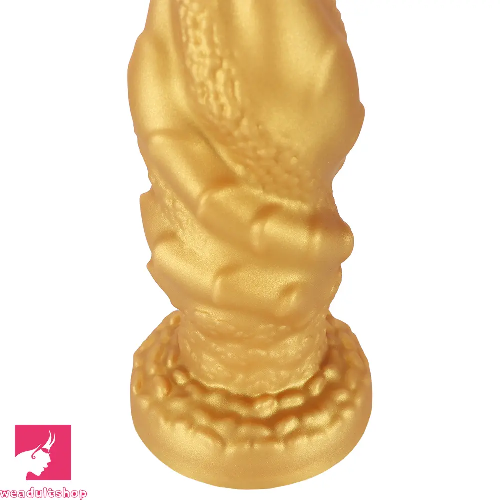 4.72in 5.7in 6.89in 8.07in Soft Silicone Dildo Butt Plug Erotic Anal Stimulator