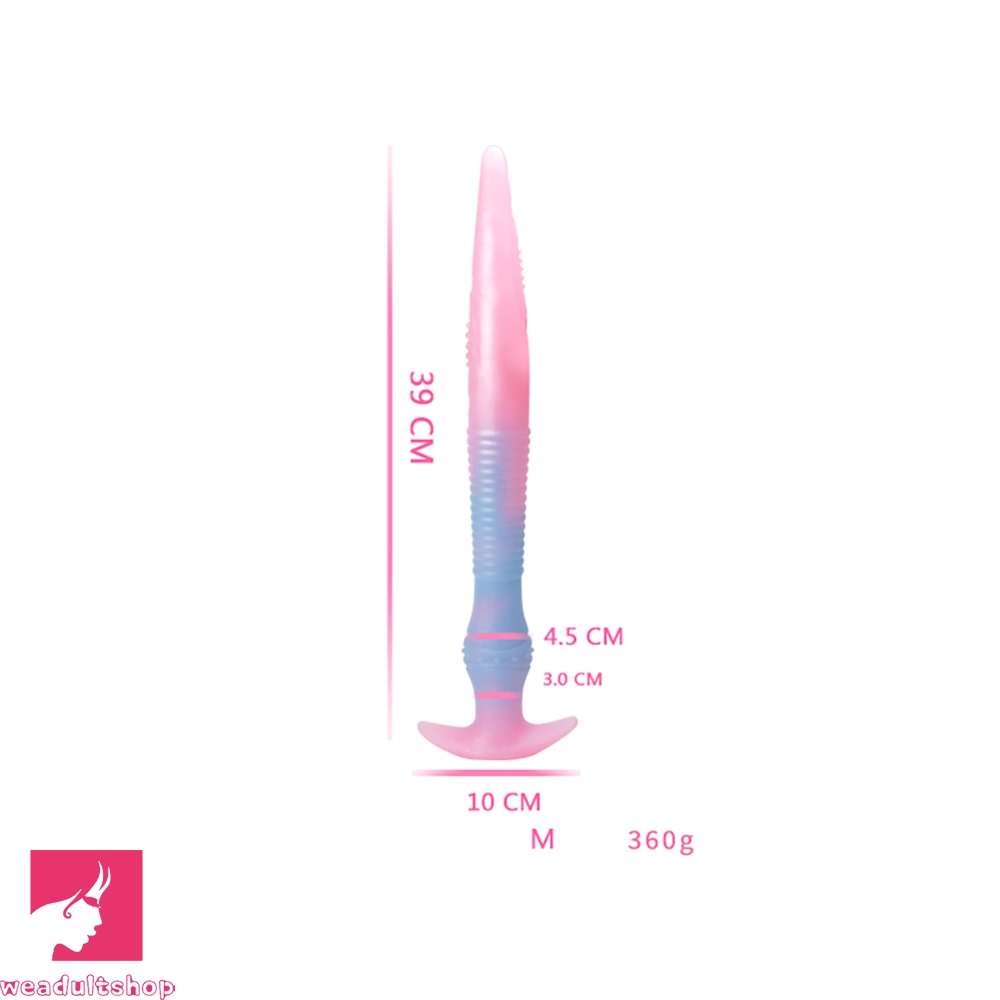 11.02in 15.35in 21.65in Long Huge Prostate Clit Monster Luminous Dildo