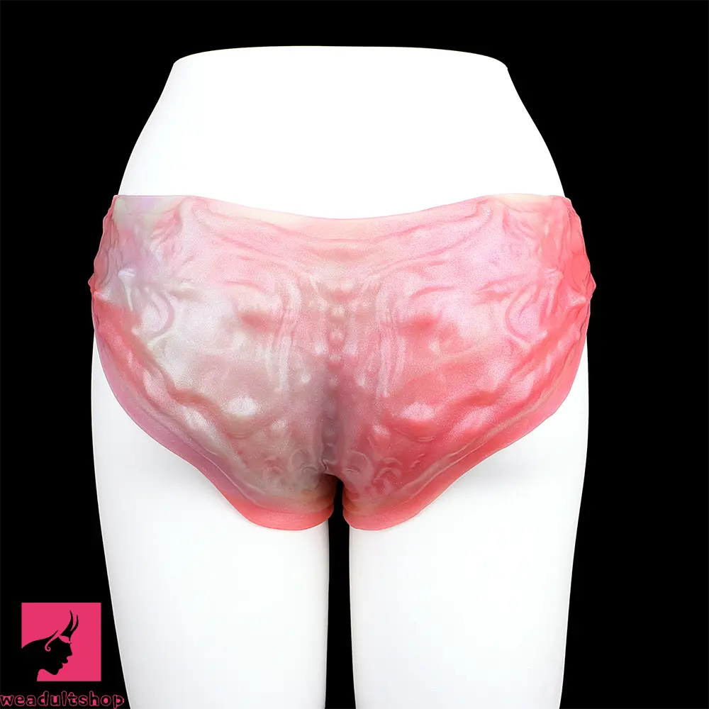 9.92in Sheath Strap on Dildo Silicone Monster Creature Cock Big Cock Dildo