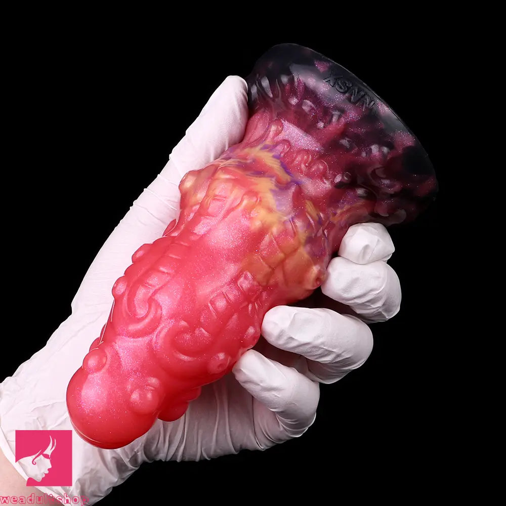 5.91in Fantasy Silicone Soft Monster Cock Dildo With Suction Cup Penis