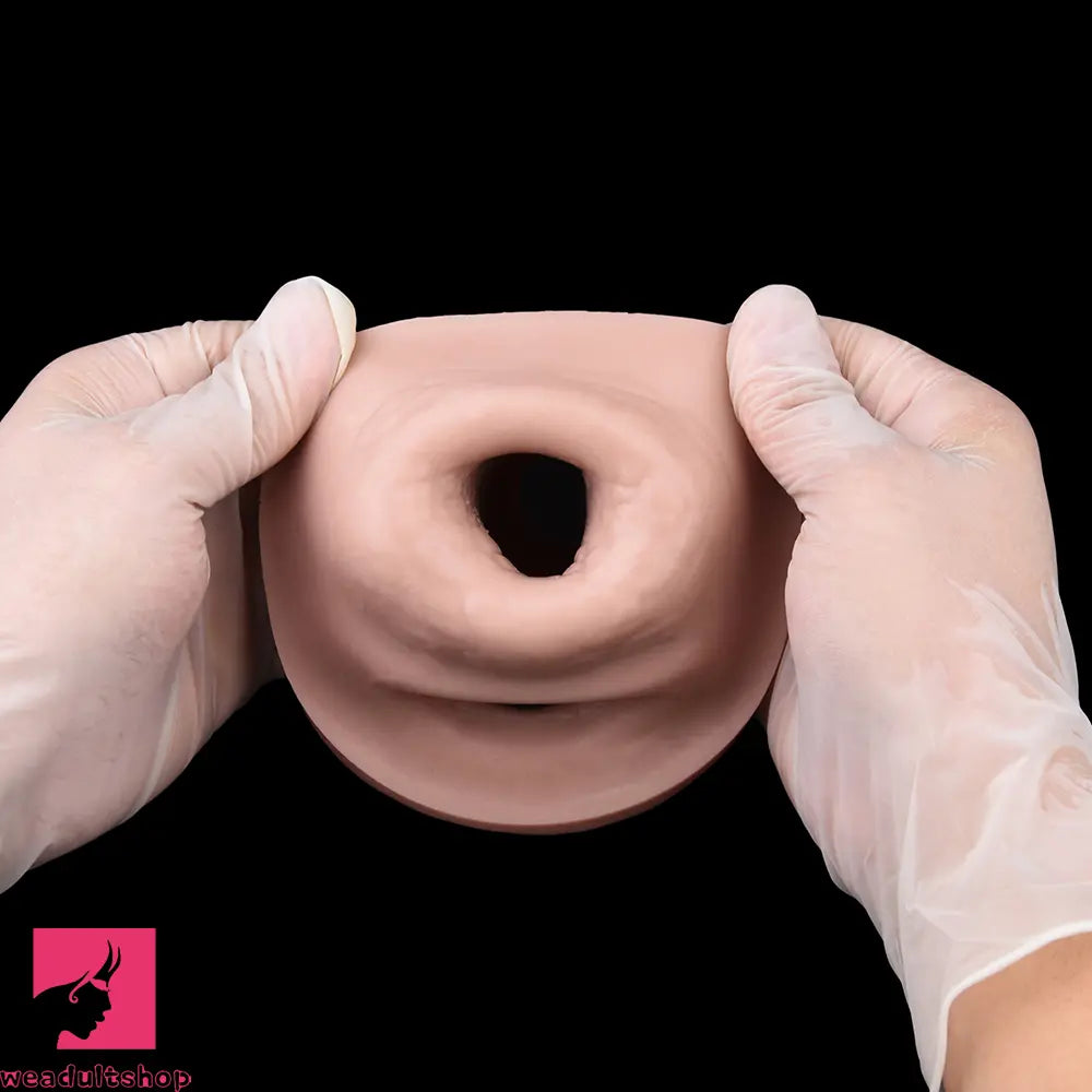 5.15in Liquid Silicone Strap on Penis Extender Cock Sleeve Dildo For Clit