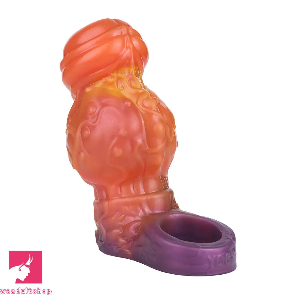 4.4in 5.27in 6.25in Dog Knot Monster Dildo Sleeve For Adult Love Toy