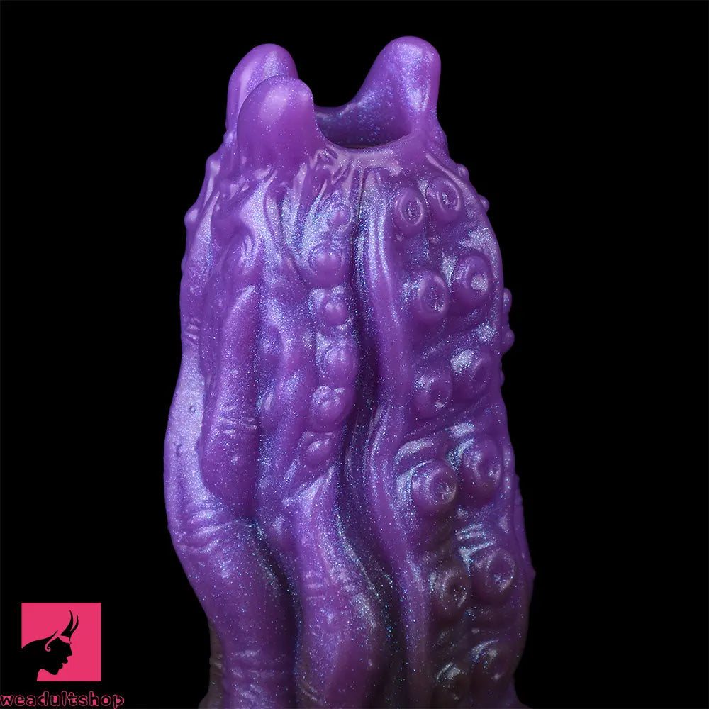 5.19in Dragon Tentacle Spiked Cock Creature Fantasy Hollow Dildo Sleeve