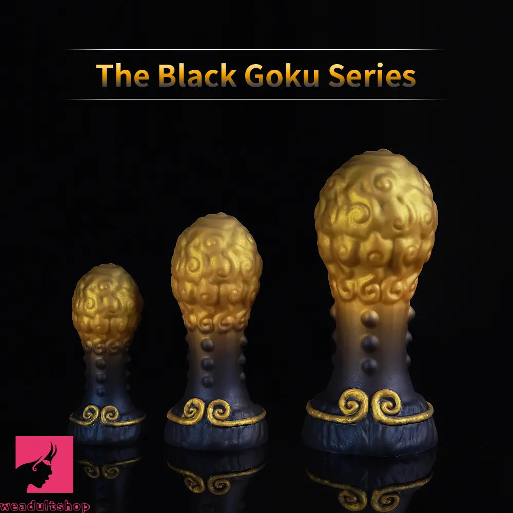 5.51in 7.08in 9.05in Spiked Silicone Round Silicone Soft Odd Dildo Anal Plug