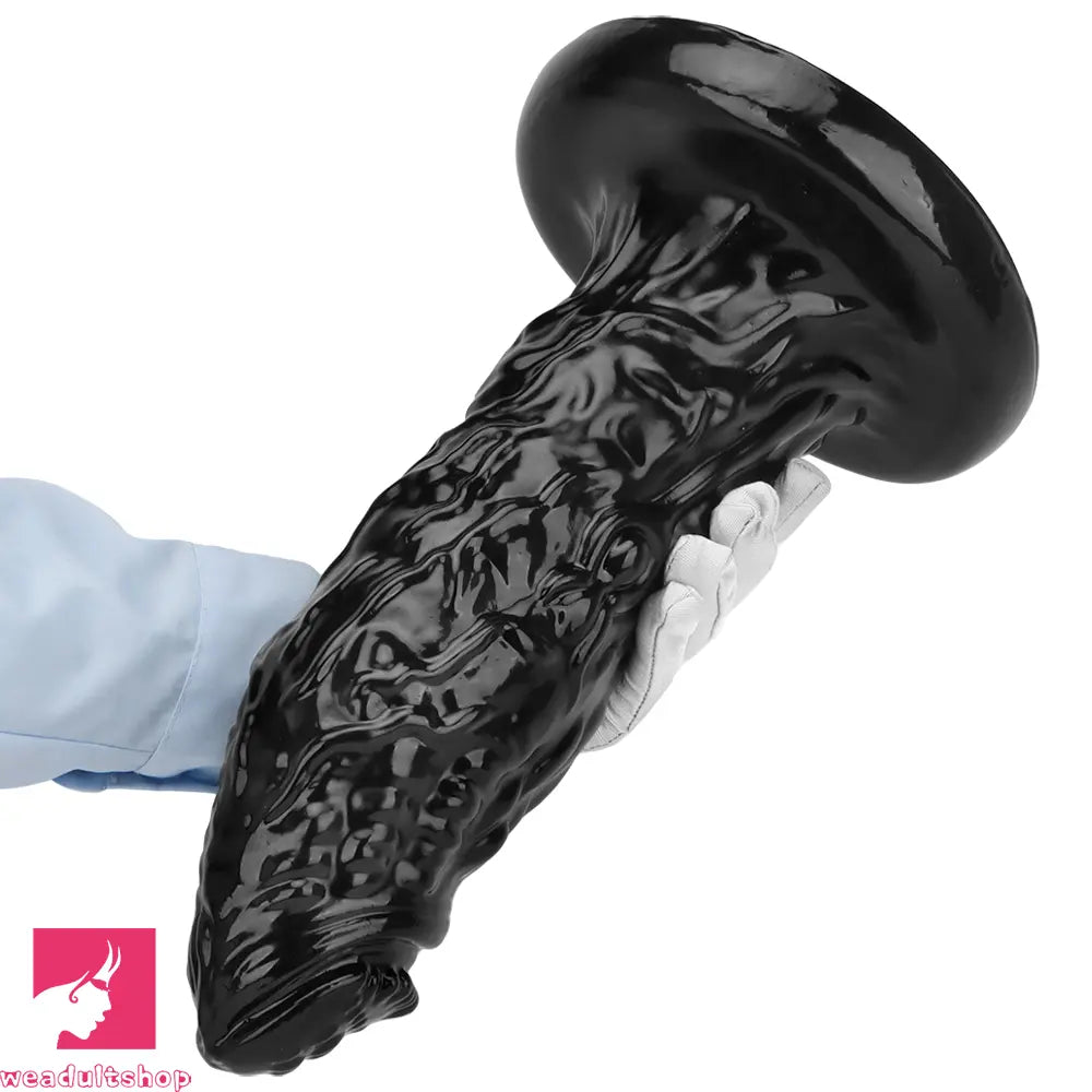 13in Alien PVC Black Long Simulation Super Large Cock Dragon Thick Dildo