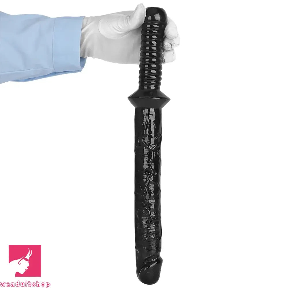 12.6in 15.15in Big PVC Sword Dildo With handle Anal Masturbator Sex