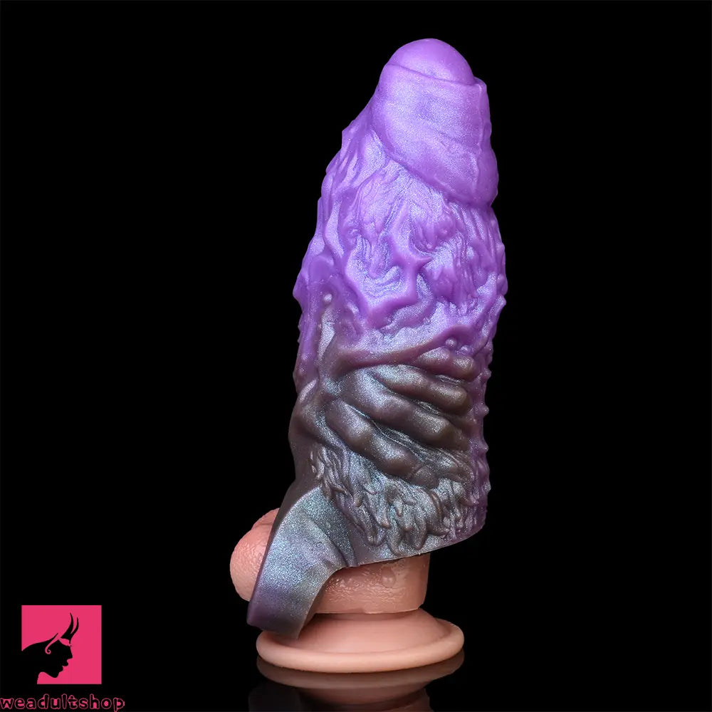 5.98in Dragon Beast Creature Fantasy Hollow Dildo Cock Odd Sleeve