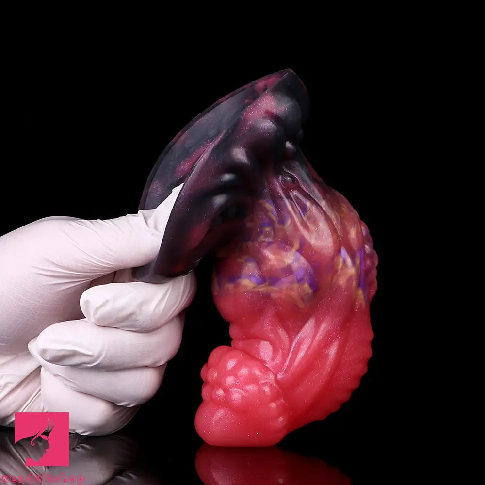 5.51in Fantasy Monster Thick Odd Dildo Silicone Soft Sex Toy For Clit