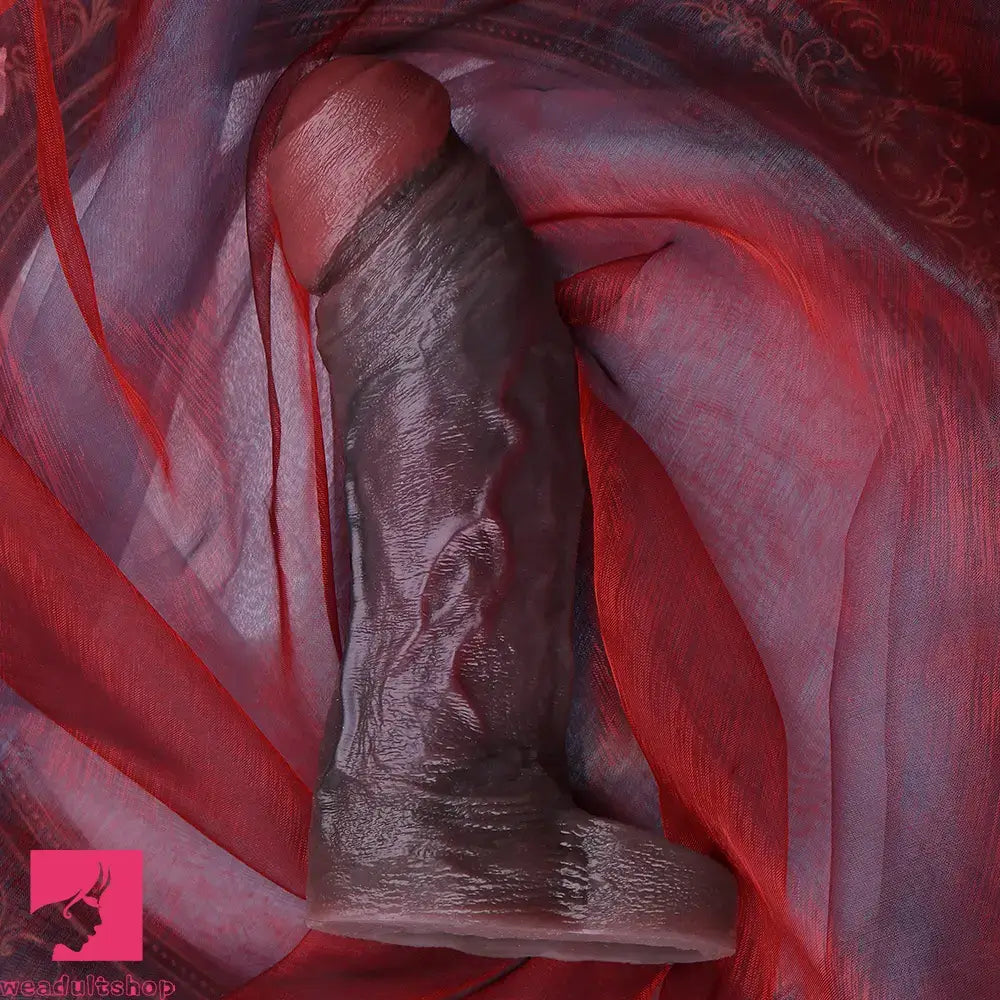 8.46in Uncut Realistic Texture Design Reusable Cock Cover Dildo Sleeve