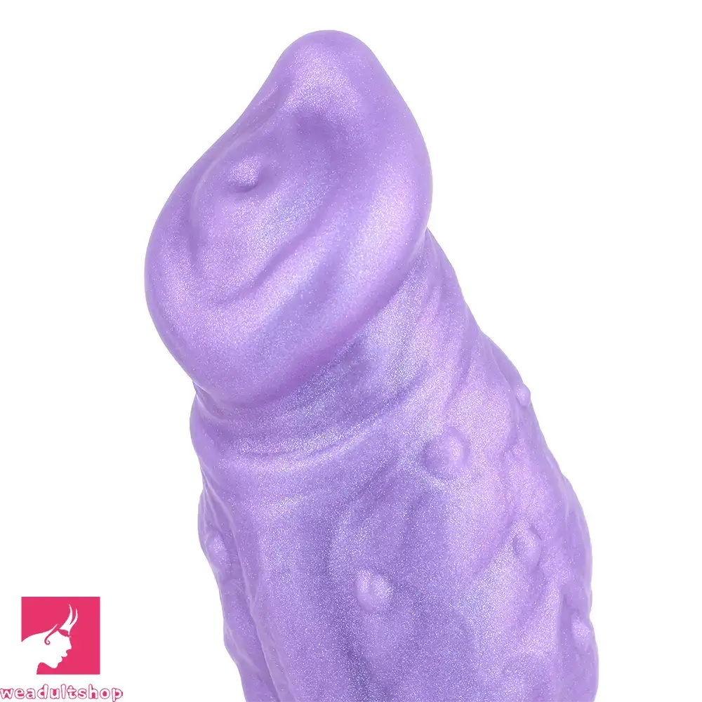 9.76in Monster Silicone Knot Ultra Soft Dildo For Couple G Spot Stimulator