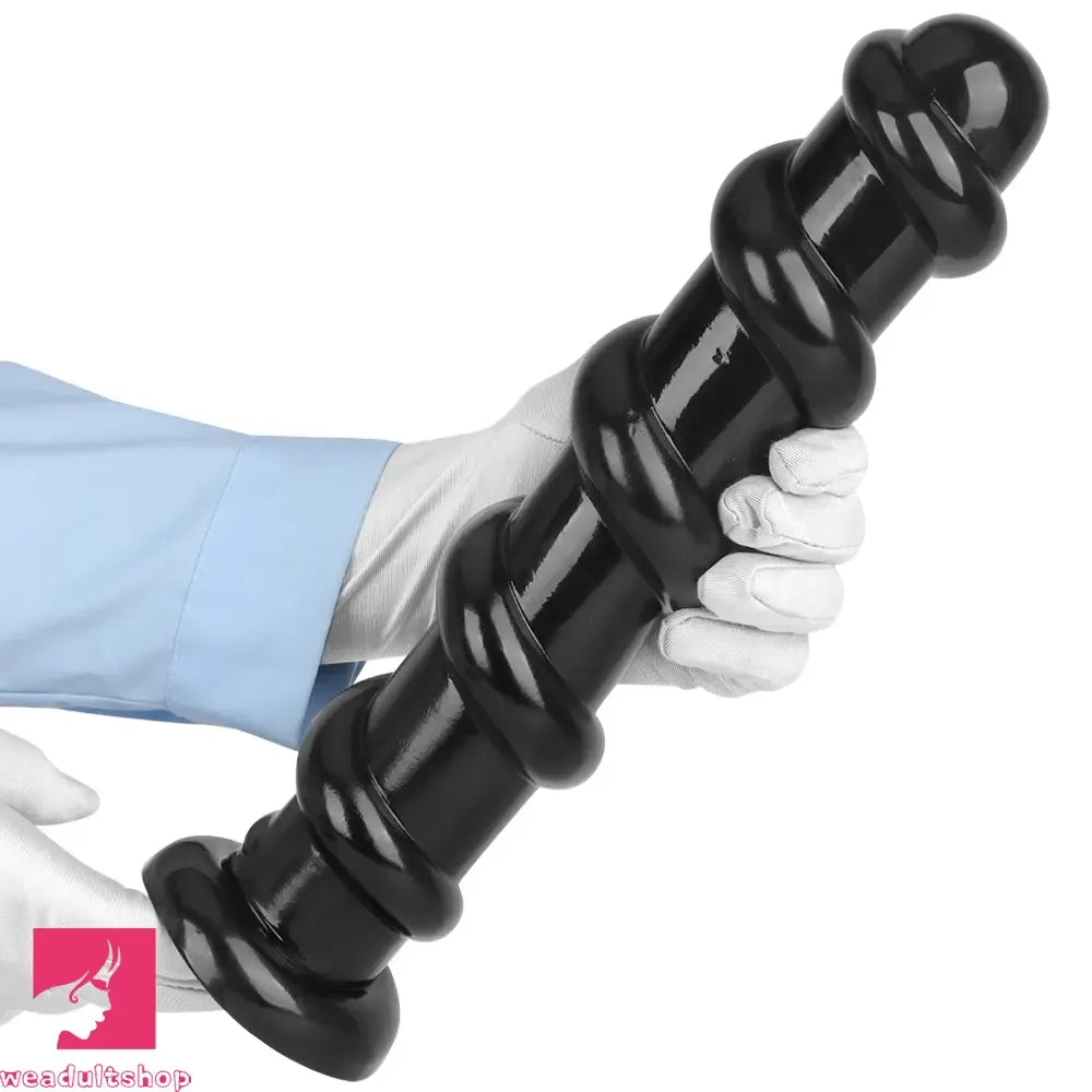 11.02in 13.18in Spiral PVC Big Anal Plug Dildo Adult Sex Toy For Sex Love