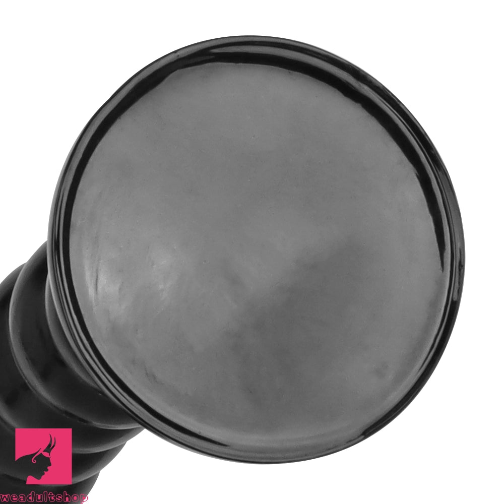 11.02in 14.56in Black Extra Long Large Thick Anal Bead Plug Dildo Sex Toy