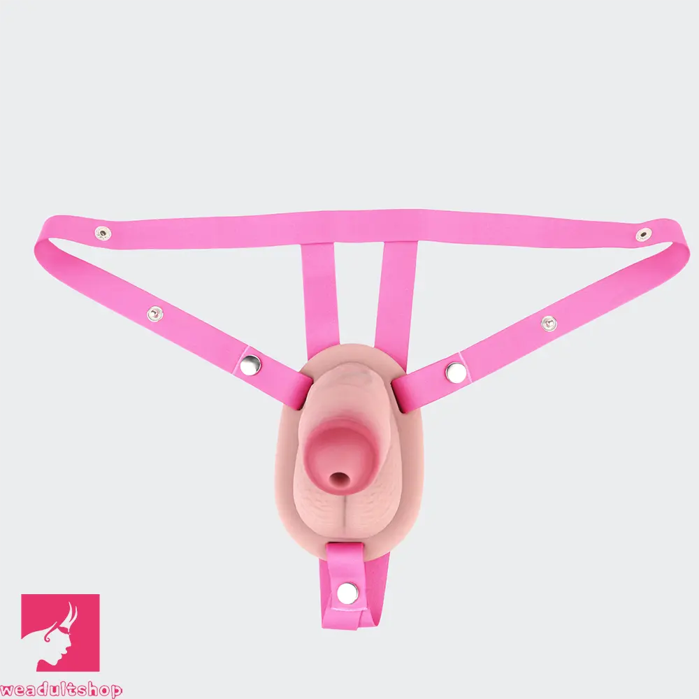 4.72in Real Hollow Chastity Cage Dildo Cock Masturbator Erotic Cock Love