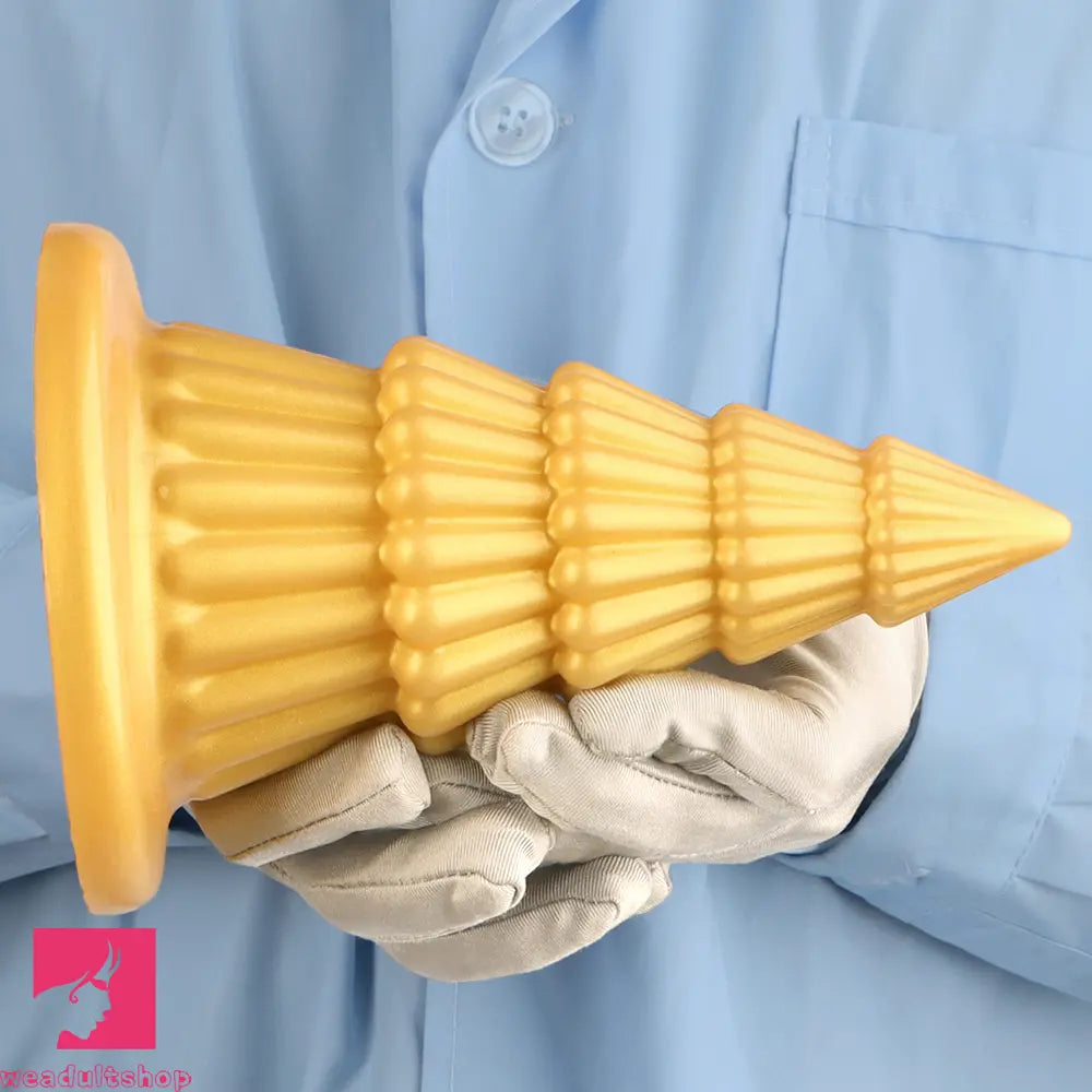 7.67in Christmas Tree Silicone Soft Cock Butt Plug Dildo With Suction Cup