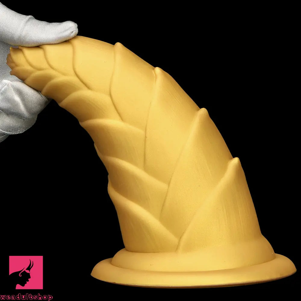 5.7in 7.08in 8.46in Bamboo Shoots Penis Anal Plug For Fisting Dildo Cock Toy