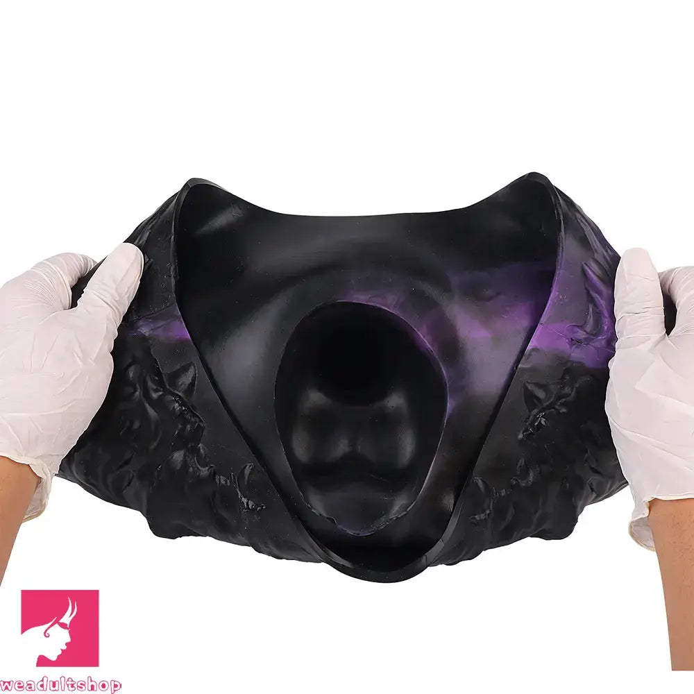 7.99in Silicone Strap on Wearable Hollow Dildo Panty Fantasy Soft Love Toy