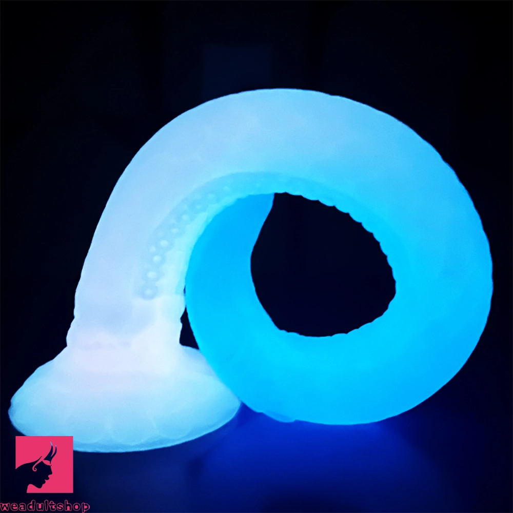 18.1in Luminous Soft Dragon Big Animal Tentacle Dildo For Female Prostate