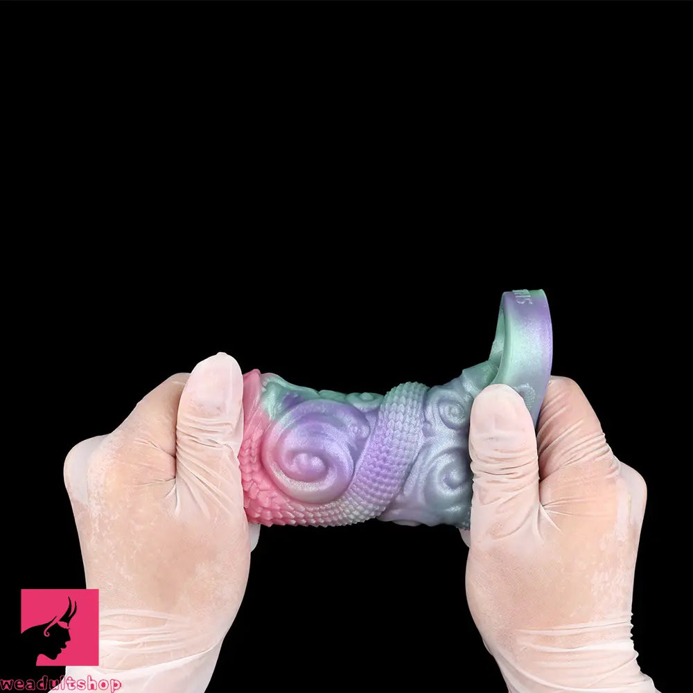 5in Wyrm Bloom SHAZ-3017 Fantasy Hollow Dildo Sleeve Cock Extension