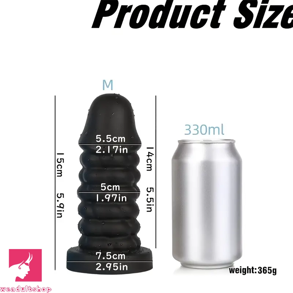 4.72in 5.9in 6.69in 7.87in 9.06in 10.24in Large Anal Plug Dildo Clit Toy